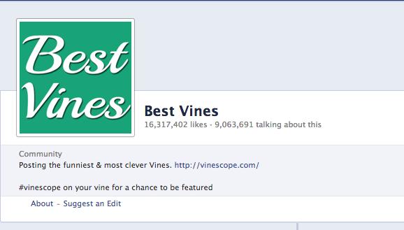 Facebookgrupper som "Best Vines" – kan de ligga bakom succén?